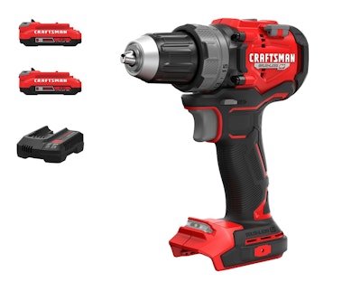 Craftsman V20 RP 20V Max 1/2" Keyless Brushless Cordless Drill w/ 2 Batteries and Charger for $119 + free shipping