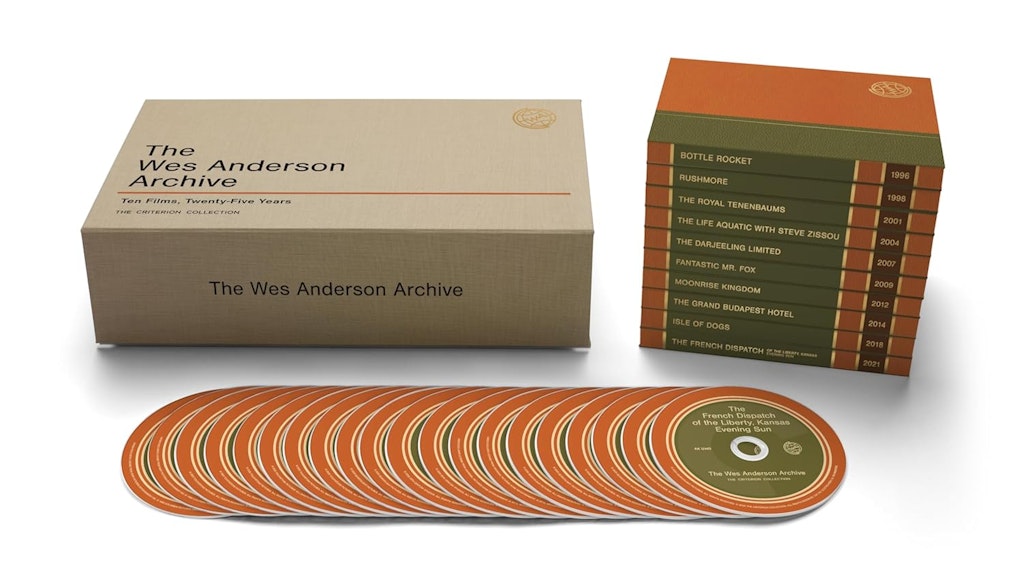 The Wes Anderson Archive: Ten Films, Twenty-Five Years Criterion Collection in 4K: $250 The Wes Anderson Archive: Ten Films, Twenty-Five Years Criterion Collection in 4K: $250