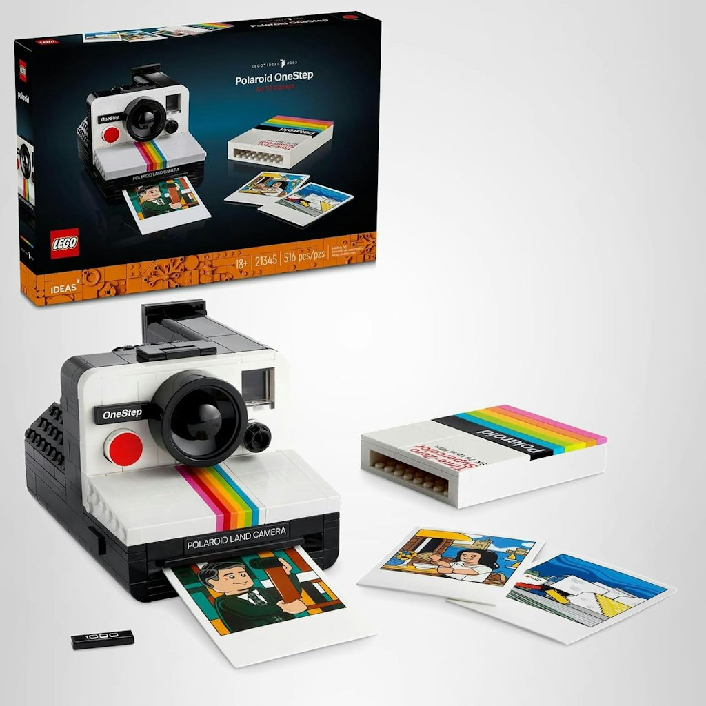 LEGO Ideas Polaroid OneStep SX-70 Building Set: $66 LEGO Ideas Polaroid OneStep SX-70 Building Set: $66