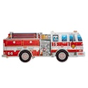 Melissa & Doug Giant Fire Truck Shaped 24-Piece Jumbo Floor Puzzle for $14 + free shipping w/ Prime