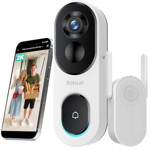 Botslab Wireless 2K Doorbell Camera: $59.49 Botslab Wireless 2K Doorbell Camera: $59.49