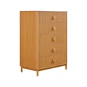 Beautiful Fluted 5-Drawer Dresser for $188 + free shipping