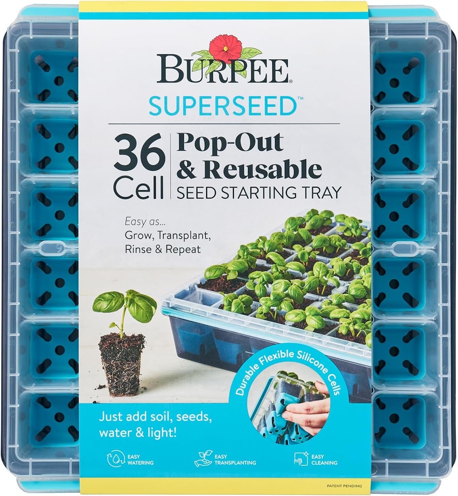 Burpee SuperSeed Seed 36-Cell Starting Tray : $7.56 Burpee SuperSeed Seed 36-Cell Starting Tray : $7.56