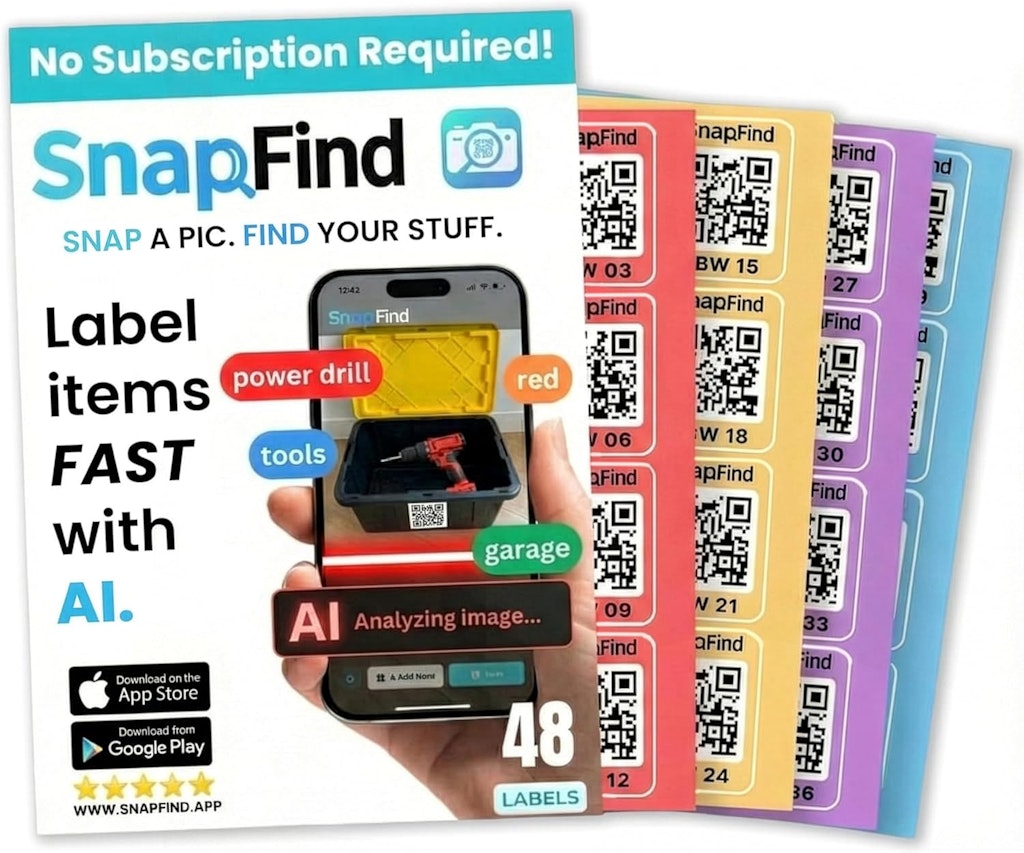 Smart QR Code Labels 48-Pack: $14 via Sub & Save Smart QR Code Labels 48-Pack: $14 via Sub & Save