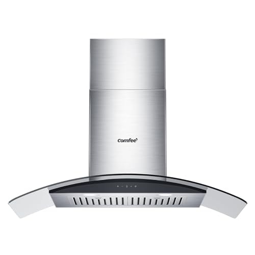 Comfee 36" Curved Glass Range Hood: $197.55