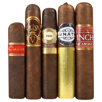 90+ Rated Short 'n Stout Sampler 5-Cigar Pack: $22