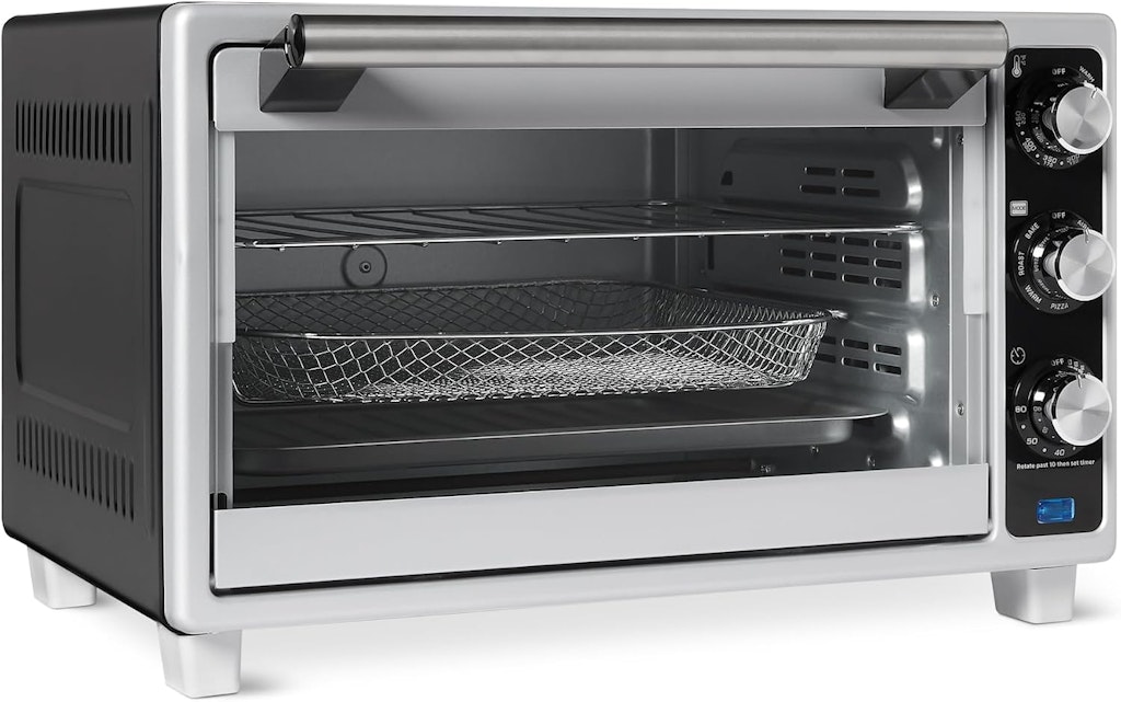 Amazon Basics 6-Slice 23-Qt Toaster Oven w/ Air Fryer : $42 Amazon Basics 6-Slice 23-Qt Toaster Oven w/ Air Fryer : $42