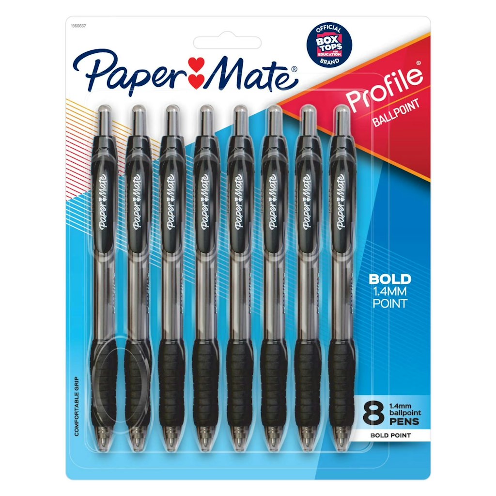Paper Mate 8-Count Profile Retractable Ballpoint Pens: $4.87 Paper Mate 8-Count Profile Retractable Ballpoint Pens: $4.87