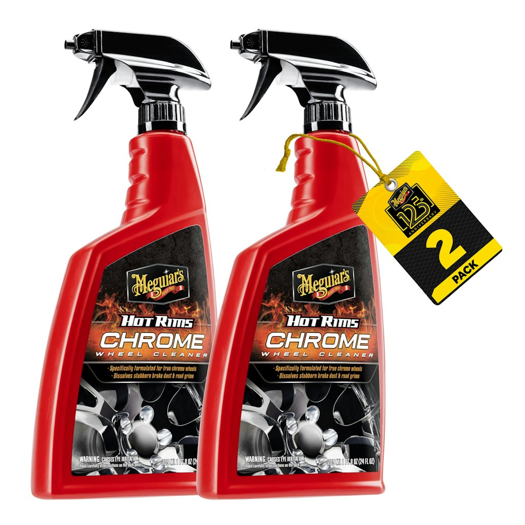 Meguiar's 24-oz. Hot Rims Chrome Wheel Cleaner 2-Pack: $12 Meguiar's 24-oz. Hot Rims Chrome Wheel Cleaner 2-Pack: $12