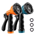 10-Pattern Garden Hose Nozzle Sprayer 2-Pack for $10 + free shipping w/ Prime