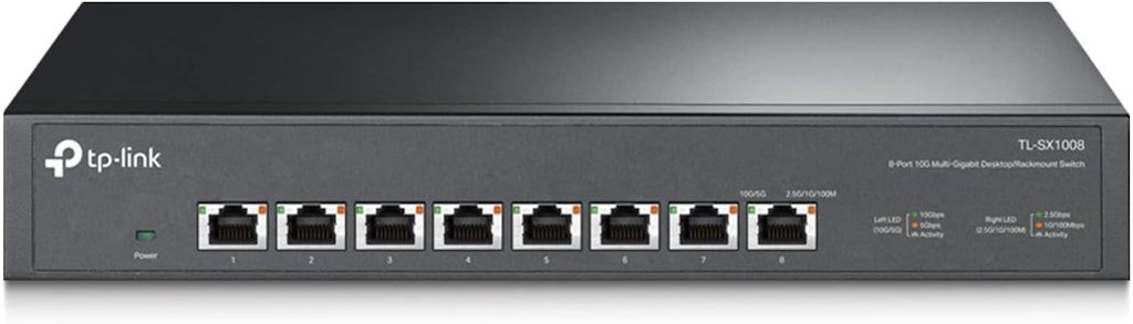 TP-Link TL-SX1008 8-Port 10GbE Unmanaged Switch : $252.49