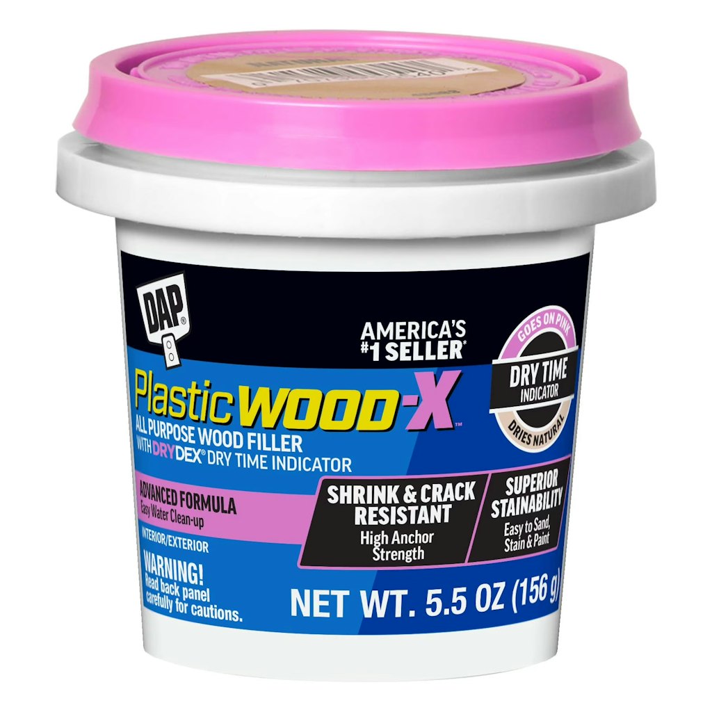 DAP Plastic Wood-X w/ DryDex 5.5-oz. Wood Filler: $4.97