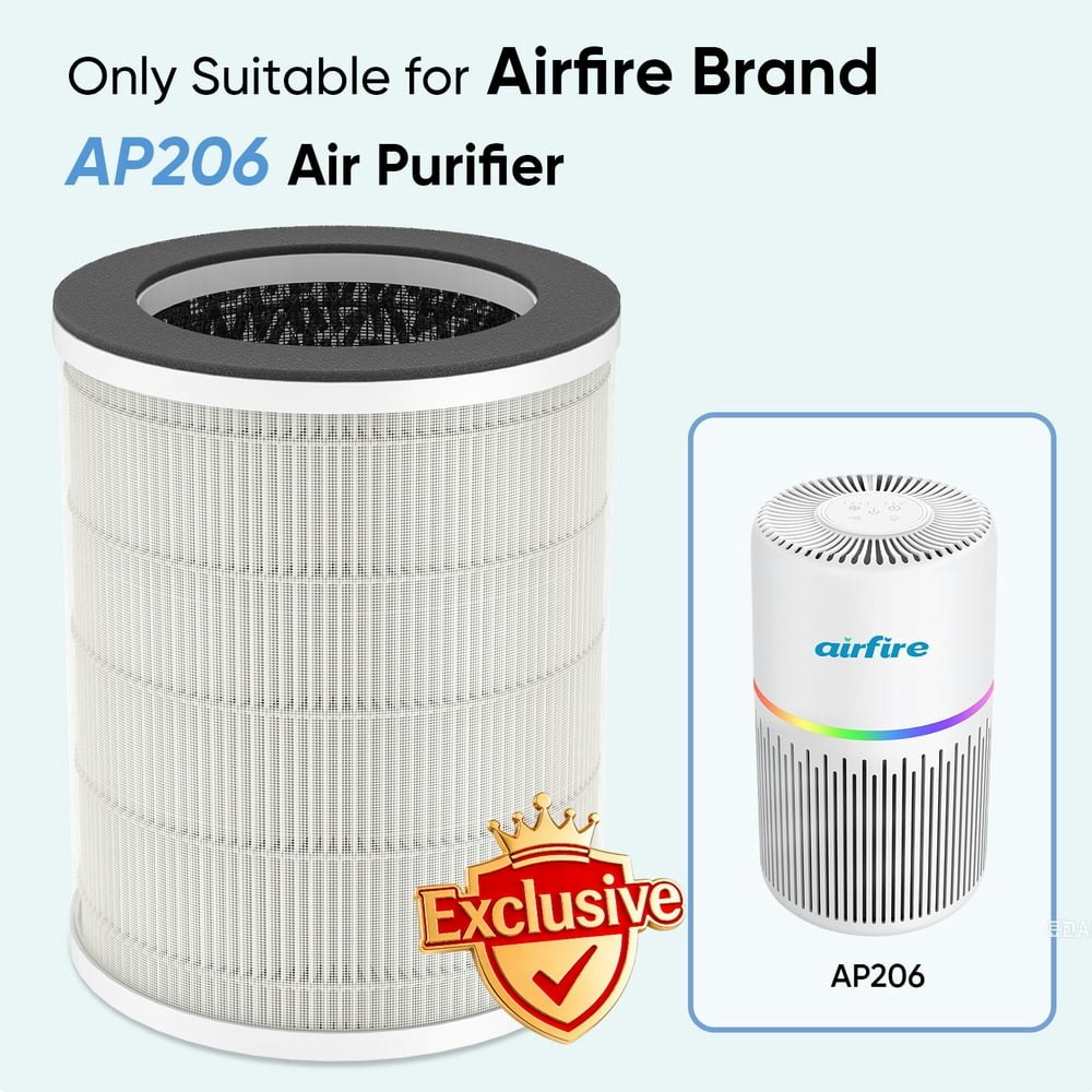 AP206 and KJ100 HEPA Air Purifier Replacement Filter: $18.99 AP206 and KJ100 HEPA Air Purifier Replacement Filter: $18.99