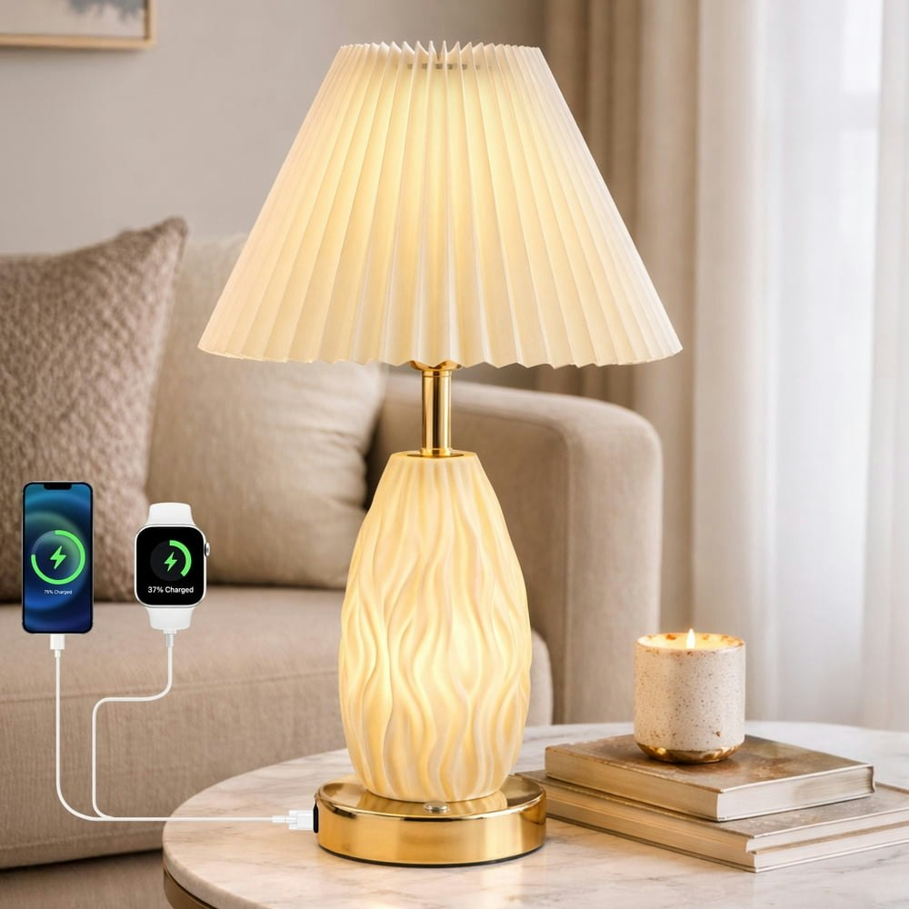 HadinEEon 17.5-Inch USB Dimmable Table Lamp: $29.99 HadinEEon 17.5-Inch USB Dimmable Table Lamp: $29.99