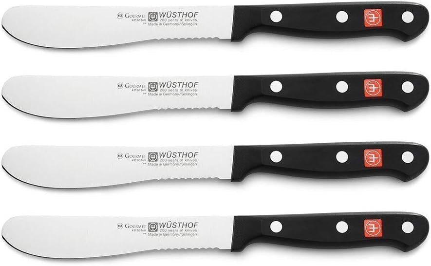  Wusthof Gourmet 4-Piece Burger Knife Set : $50