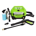 Greenworks 1.1-GPM Cold Water Electric Pressure Washer with 2 Spray Tips for $80 + free shipping
