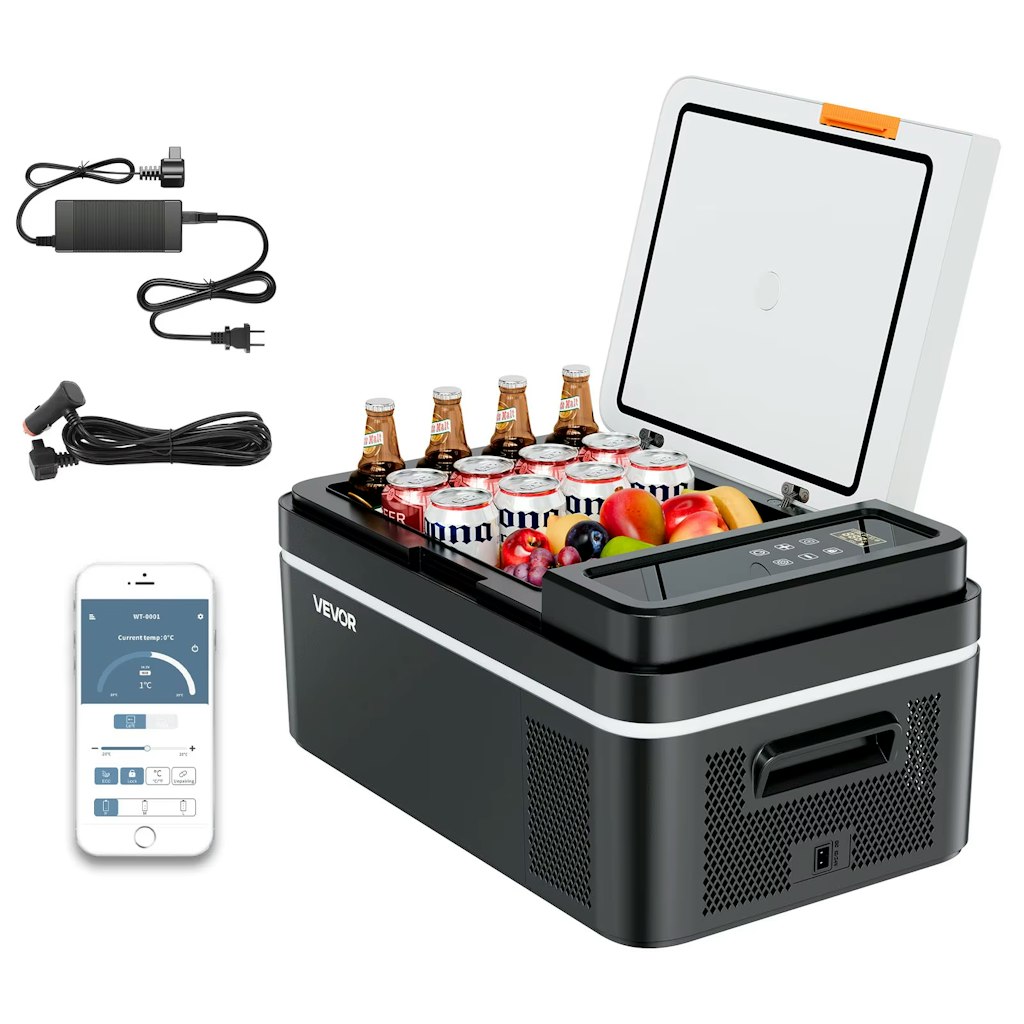 Succebuy 20L Portable Electric Compressor Cooler & Freezer: $94