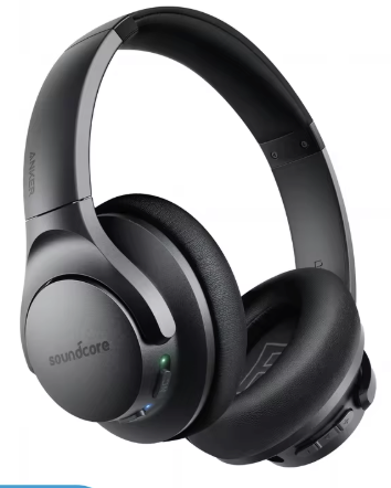 Certified Refurb Anker Soundcore Life Q20 ANC Wireless Over-Ear Headphones: $17