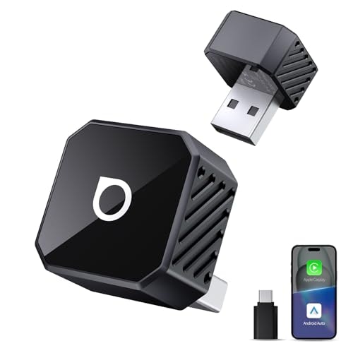 Ottocast Mini 3.0 2-in-1 Wireless CarPlay and Android Auto Adapter: $38