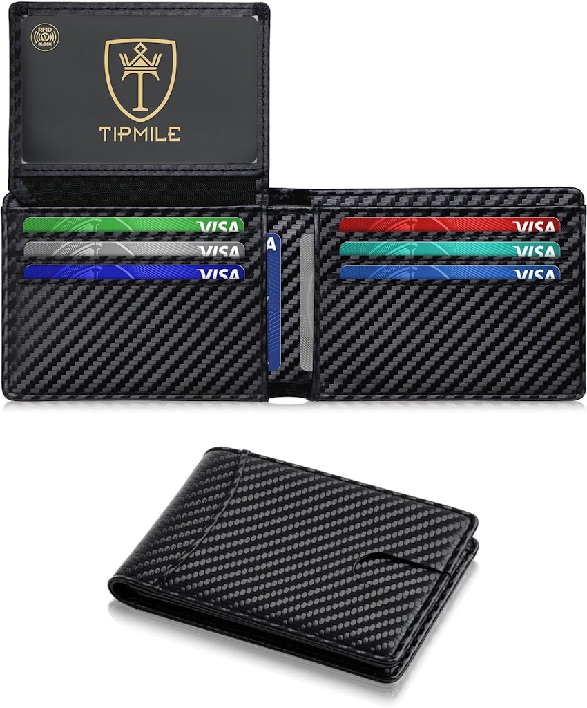Tipmile RFID-Blocking Minimalist Wallet: $5.99