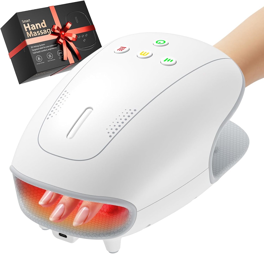 Estafanio Estefanlo Hand Massager with Heat and Compression: $23.99