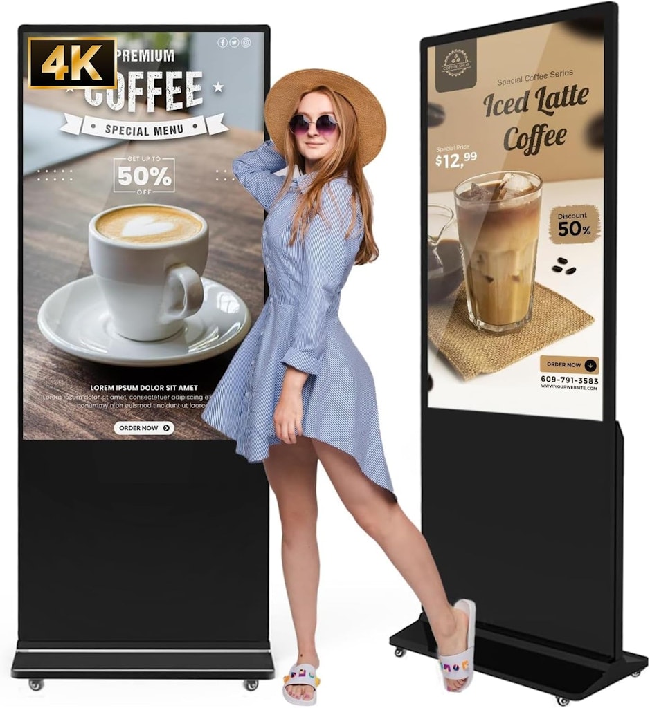 Jiyang 55" 4K Indoor Floor-Standing Digital Signage: $699 Jiyang 55" 4K Indoor Floor-Standing Digital Signage: $699
