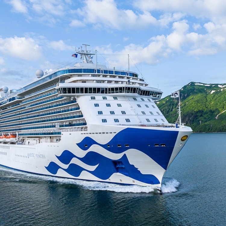 Princess 9-Night Inside Passage Alaska Cruise: From $2,398 for 2