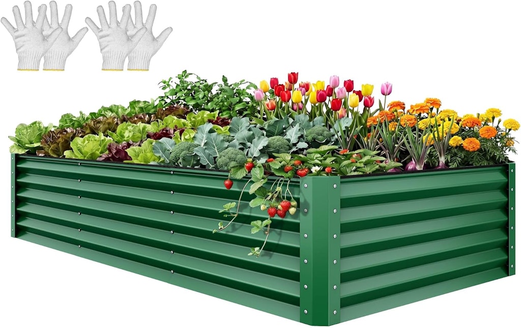 Yitahome 8x4ft Large Raised Garden Bed Kit: $40