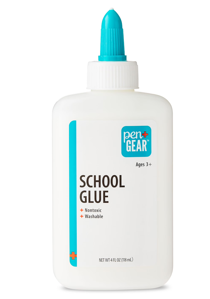 Pen+Gear 4-oz. School Glue: 25 cents