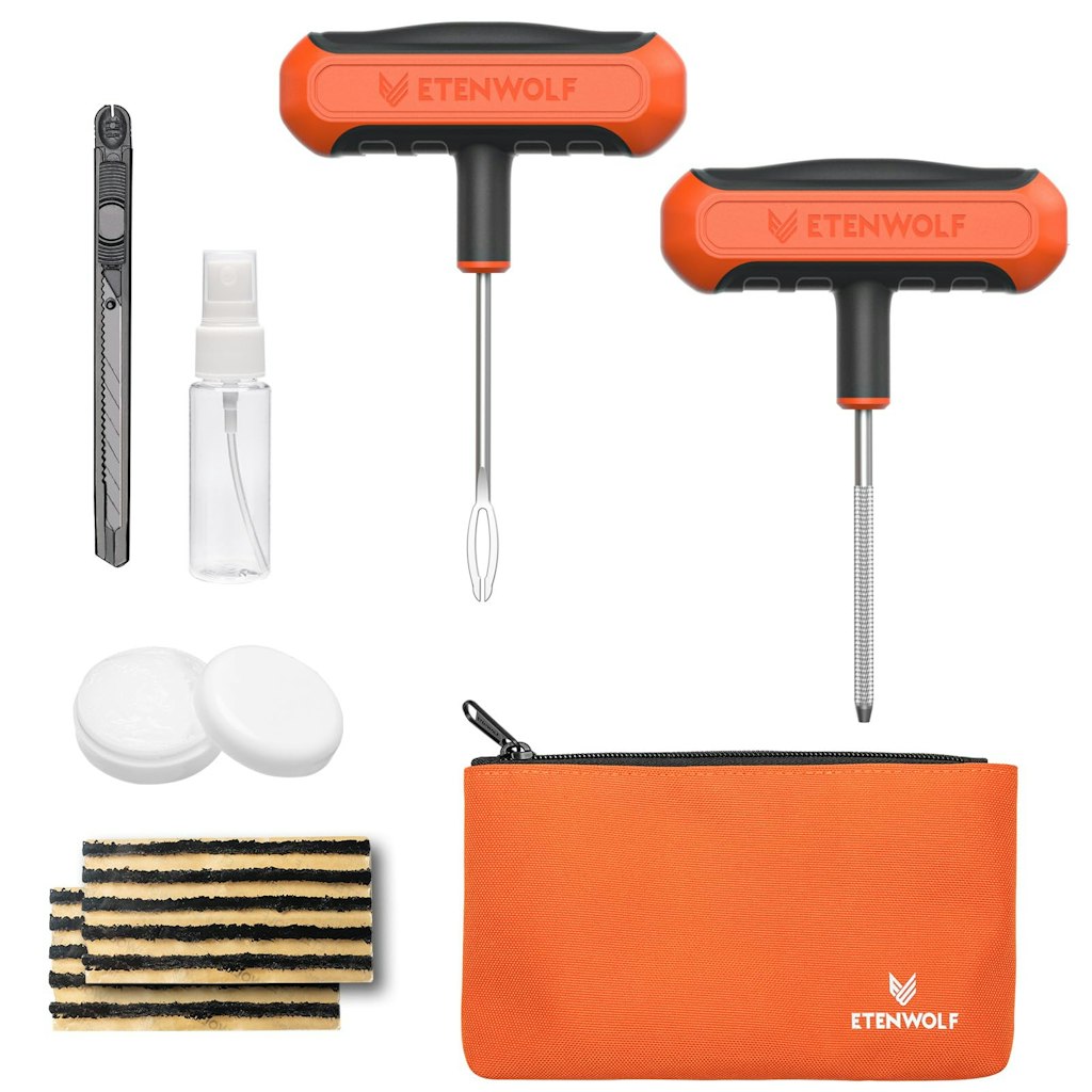 Etenwolf 16-Piece Flat Tire Repair Kit: $9.98