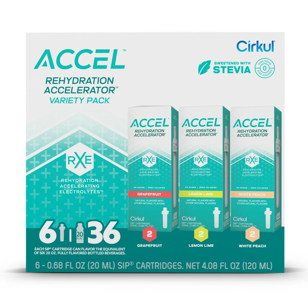 Cirkul Accel Flavor Cartridge Variety Pack 6-Pack: $5.54