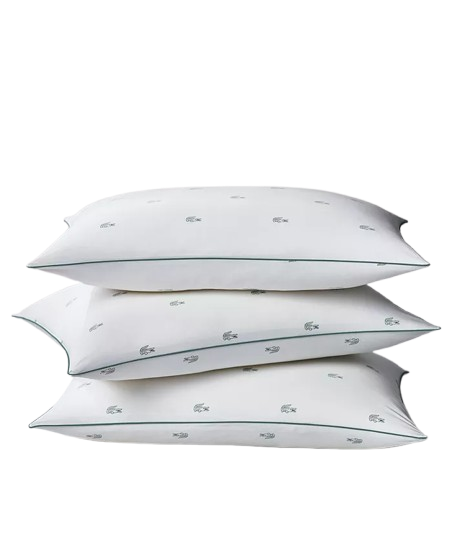 Lacoste Home All Over Crocs Cotton Firm Density Pillow: from $11