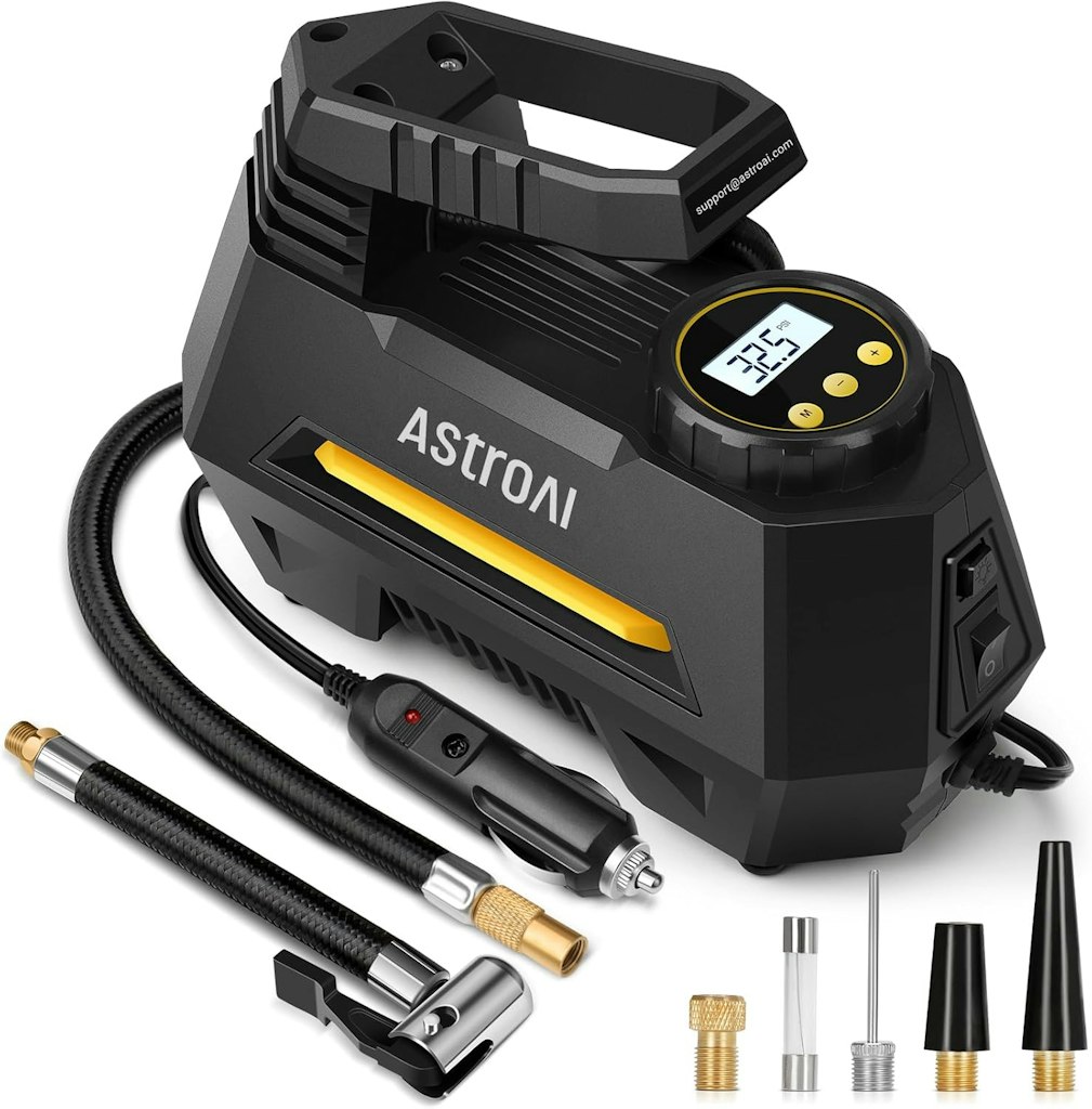 AstroAI Portable Tire Inflator: $25.81