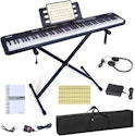 88-Key Digital Piano with Semi-Weighted Keys Bluetooth for $110 + free shipping