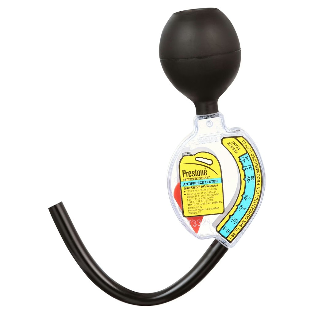 Prestone Antifreeze & Coolant Tester: $3.97