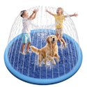 67" Non-Slip Splash Pad for $16 + free shipping w/ Prime