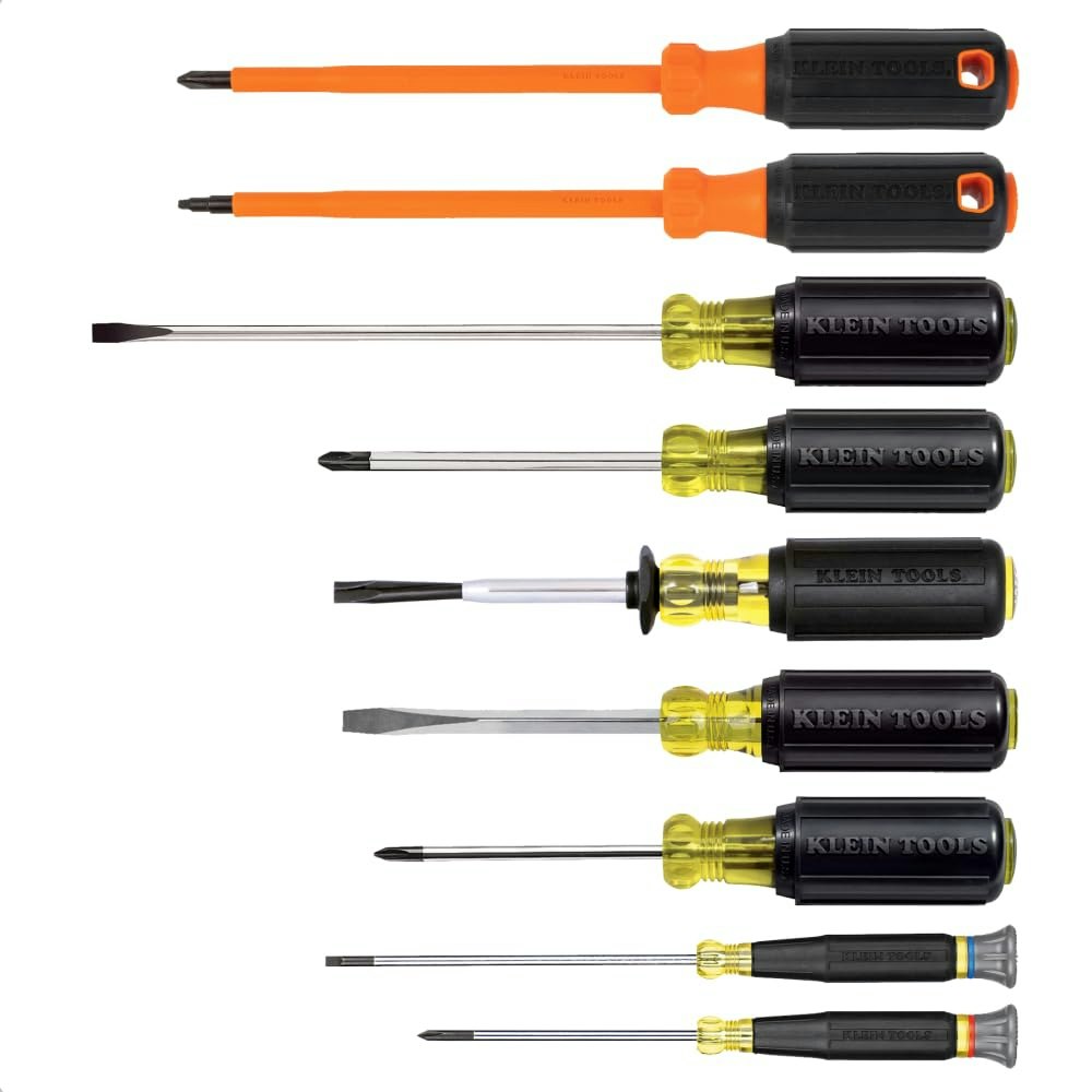 Klein Tools 9-Piece Electrician Screwdriver Set: $40