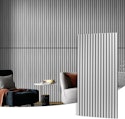 Art3d 47.2" x 23.6" Wood Slat Acoustic Wall & Ceiling Panels 4-Pack for $110 + free shipping