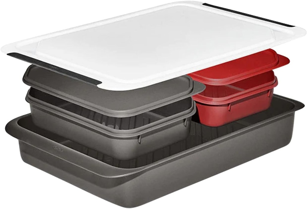 Oxo Outdoor 6-Piece Grilling Prep & Carry System: $14