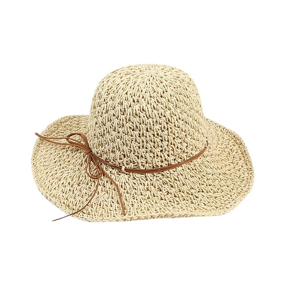 Women's Wide Brim Foldable Straw Sun Hat: $4.99 Women's Wide Brim Foldable Straw Sun Hat: $4.99