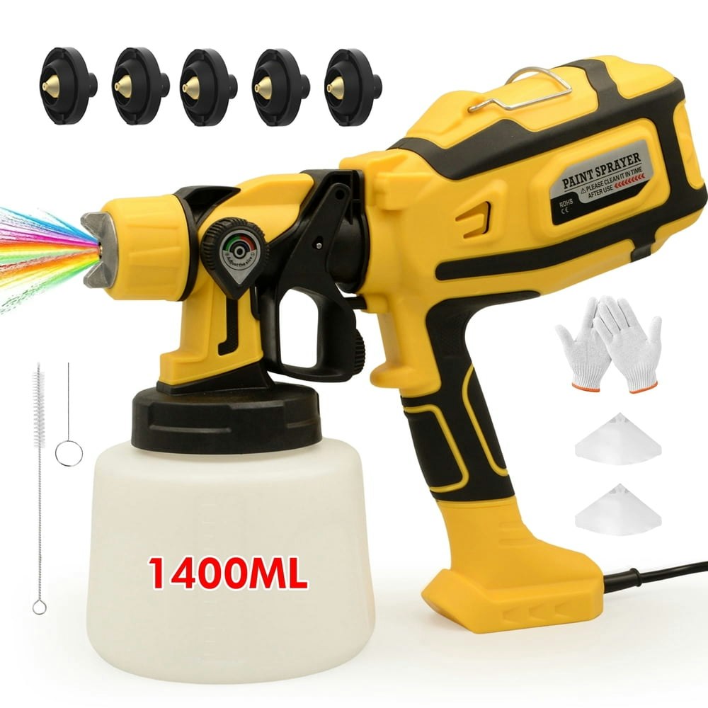 Fixdono 800W HVLP Paint Sprayer: $35.99