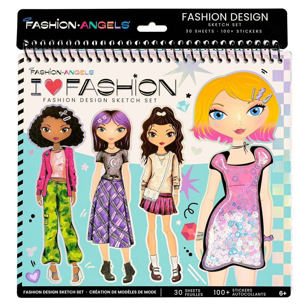 Fashion Angels Fashion Design Sketch Set: $9.99 Fashion Angels Fashion Design Sketch Set: $9.99