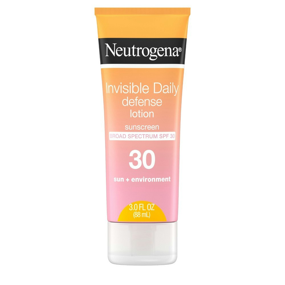 Neutrogena Invisible Daily Defense SPF 30 Sunscreen Lotion 3-oz.: $16.19 Neutrogena Invisible Daily Defense SPF 30 Sunscreen Lotion 3-oz.: $16.19