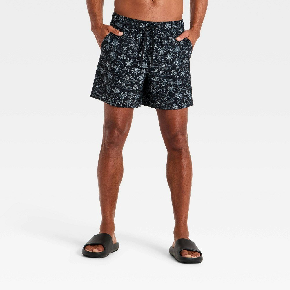 All In Motion Men's Palm Print Hybrid Shorts: $30