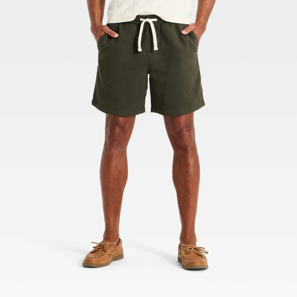 Goodfellow & Co Men's 7" Vintage Waffle Pull-On Shorts: $30 Goodfellow & Co Men's 7" Vintage Waffle Pull-On Shorts: $30