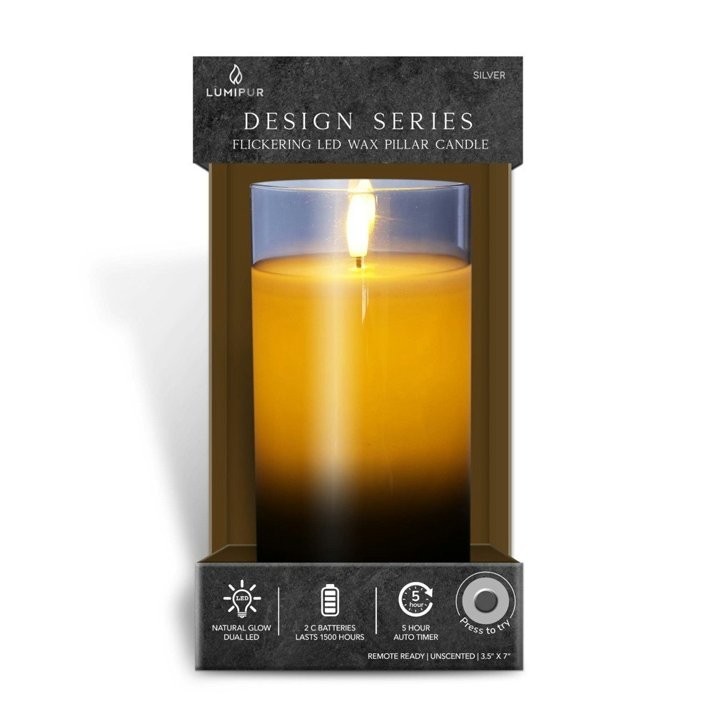 LumiPur XL 3.5" x 7" Flameless LED Candle: $24.99 LumiPur XL 3.5" x 7" Flameless LED Candle: $24.99