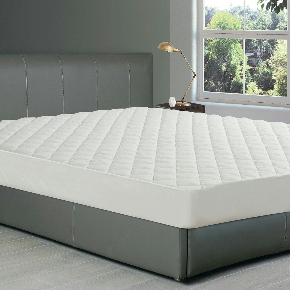 Full Repreve Terry Loop Fitted Mattress Pad: $38.99