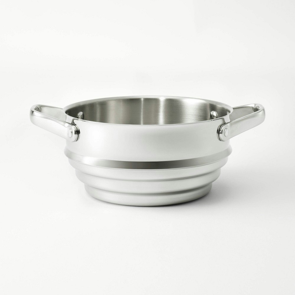 Figmint Stainless Steel Stock Pot Steamer Insert: $28