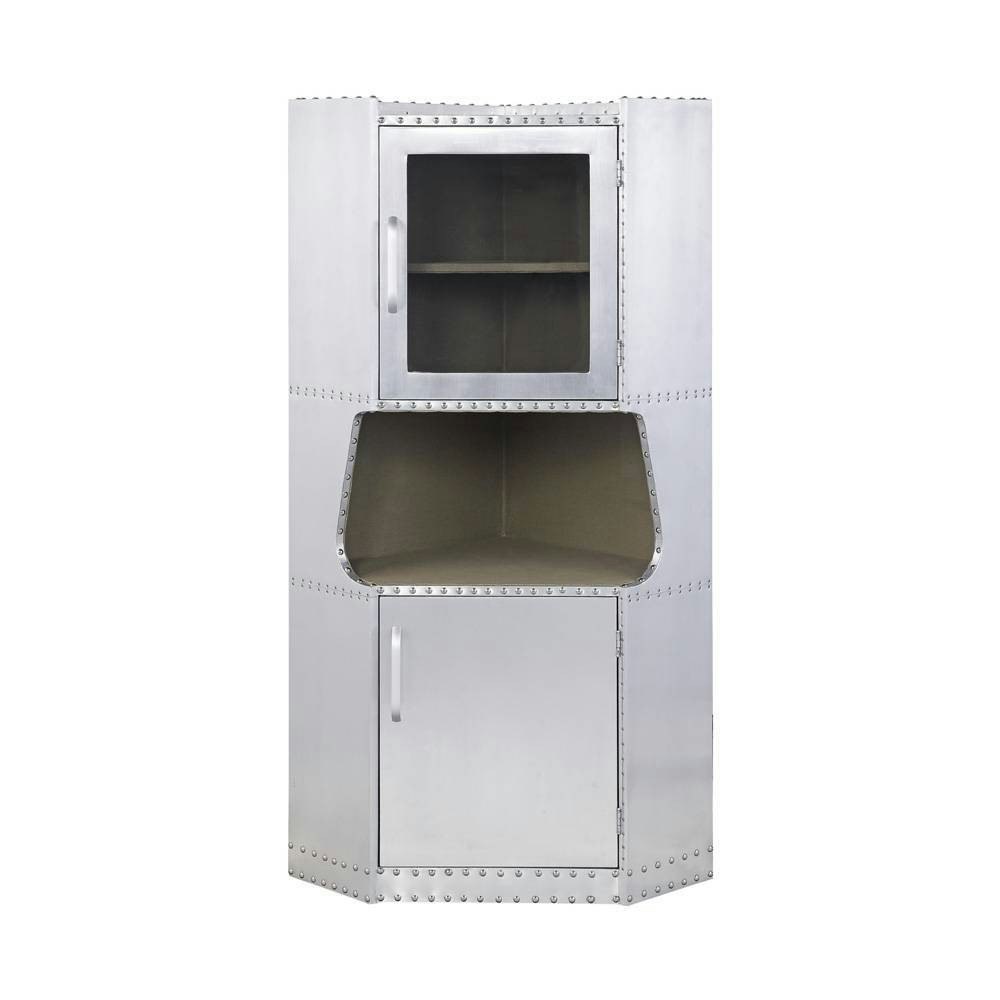 Acme Furniture Brancaster Aluminum Storage Cabinet: $1,109.99 Acme Furniture Brancaster Aluminum Storage Cabinet: $1,109.99