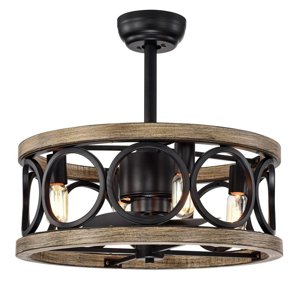Warehouse of Tiffany Catrin 21-Inch 4-Light Ceiling Fan: $285.99 Warehouse of Tiffany Catrin 21-Inch 4-Light Ceiling Fan: $285.99
